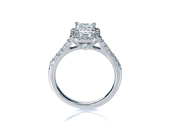 Pavé Engagement Ring Image